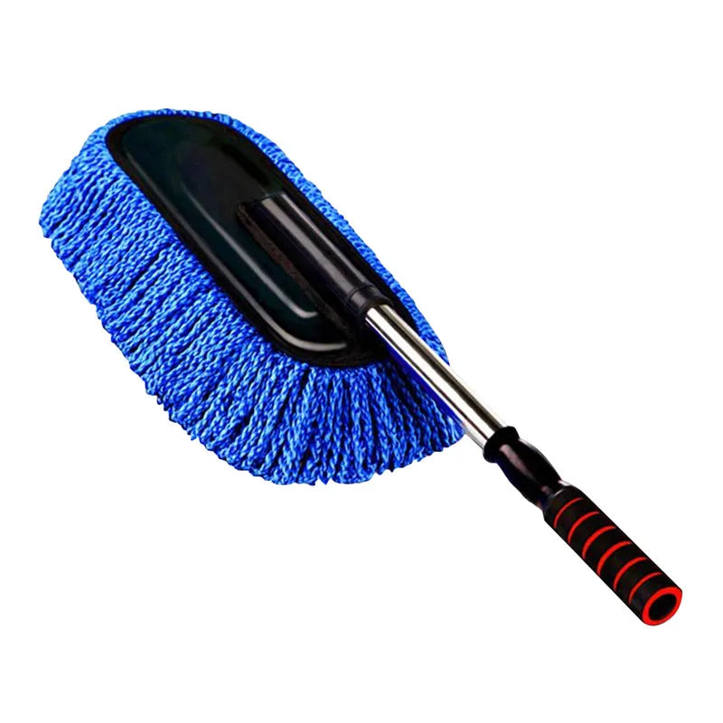 Car Special Mop Cleaning Mop Tweezers Soft Hair Retractable Water Long Handle Dust Removal Car Wash Brush